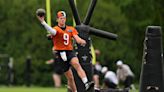 Joe Burrow is throwing again as the Bengals' franchise QB rehabs his surgically repaired wrist