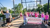 Bras Across the Bridge event helps raise awareness, celebrate breast cancer survivors