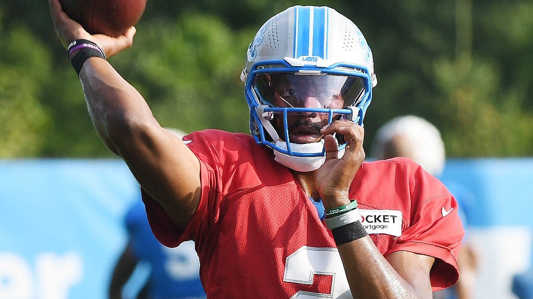 Ahead of preseason debut, Lions’ Hendon Hooker details finger injury that disrupted OTAs