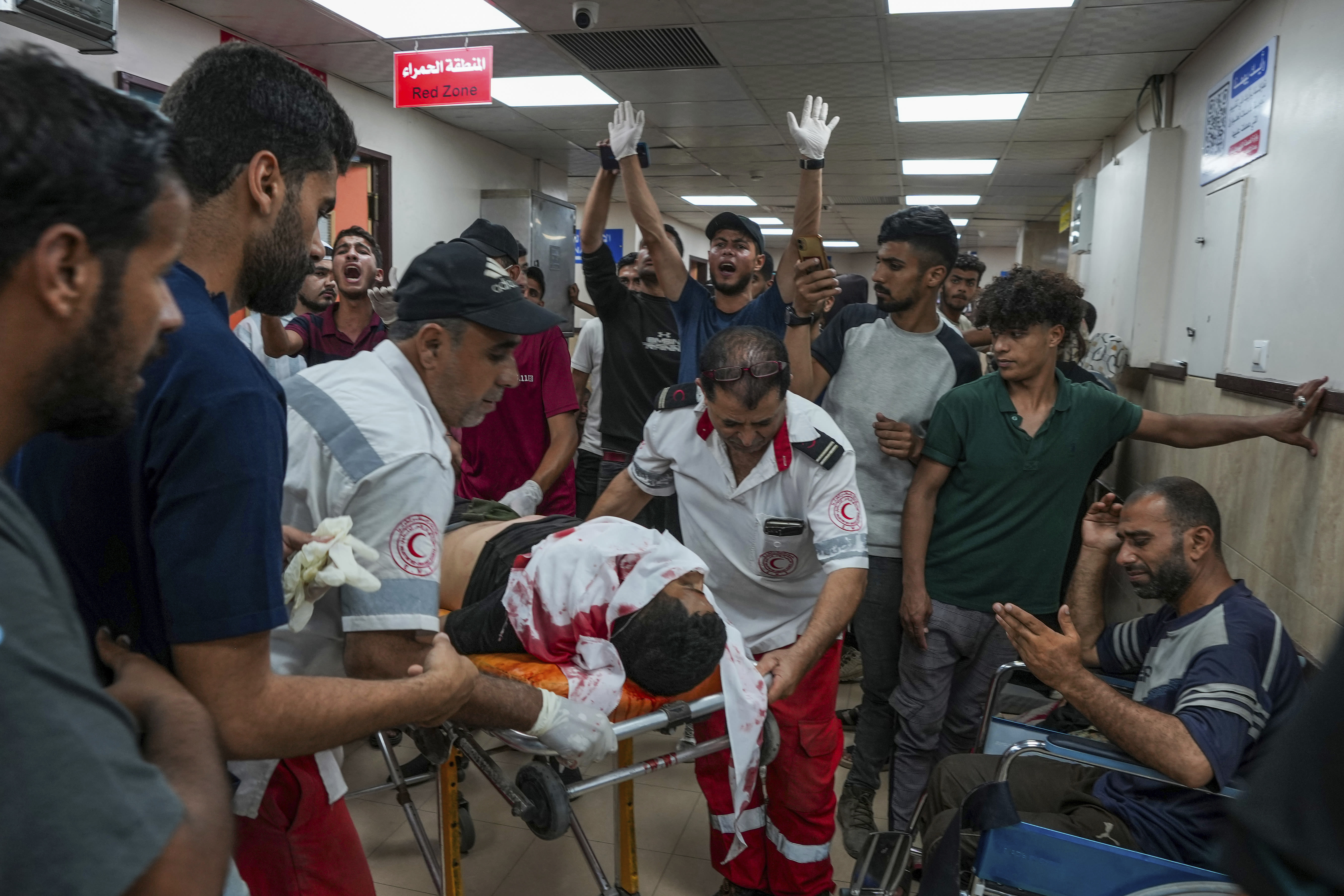 The Latest | Largest hospital in central Gaza faces imminent shutdown due to lack of fuel