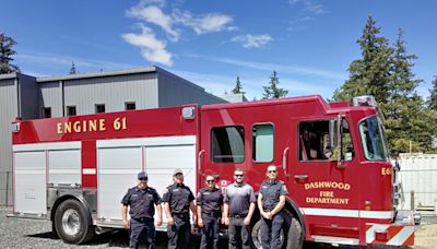 Dashwood Fire Department receives new $900K fire truck