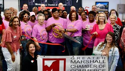 Greater Marshall Chamber of Commerce hosts ribbon cutting for AACC