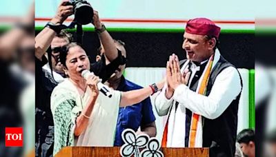 NDA govt's days are numbered: Mamata, Akhilesh at mega TMC rally | India News - Times of India