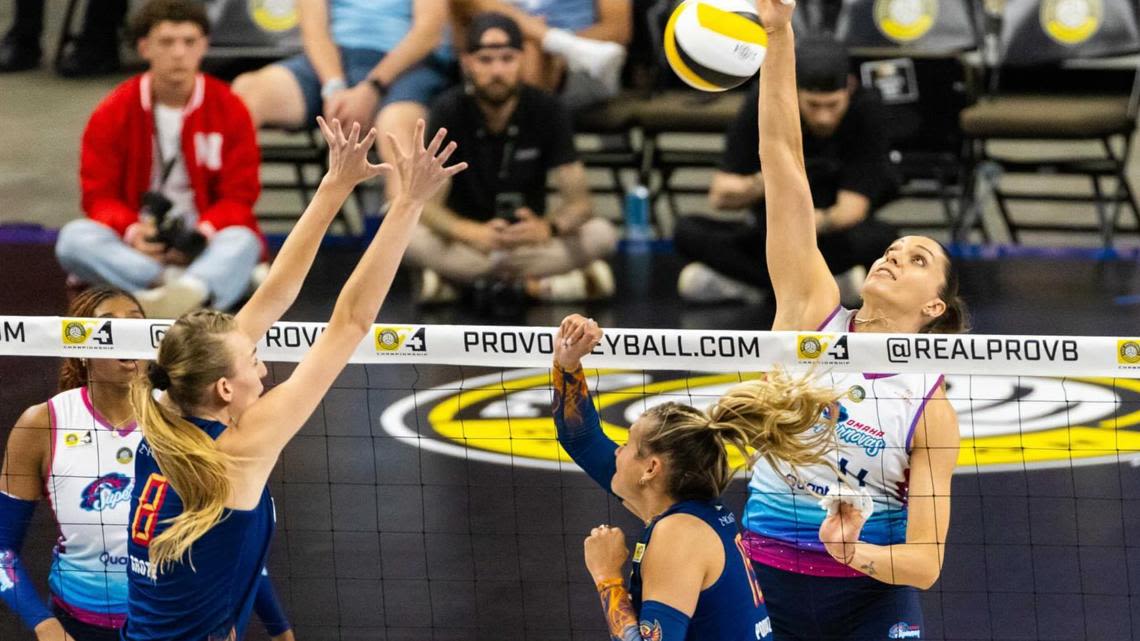 Omaha sweeps Grand Rapids Rise in 2024 Pro Volleyball Federation Championship
