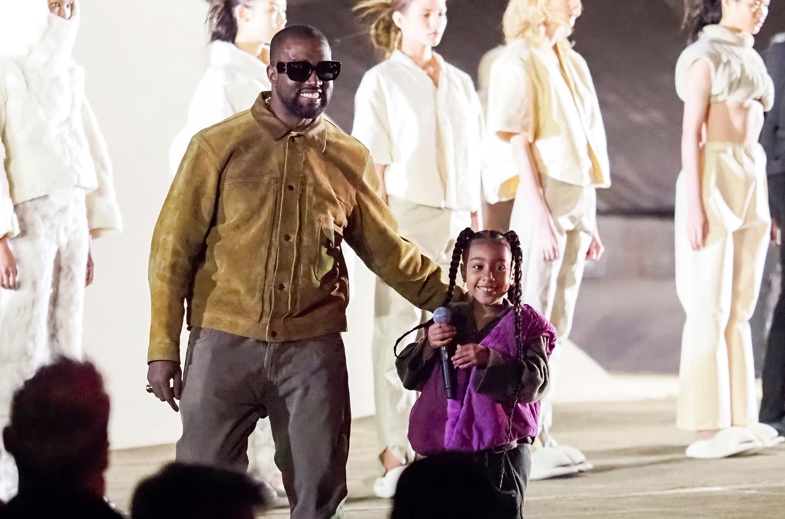 Ye Brings Out His Four Children to Perform ‘Everybody’ at China Concert: Watch