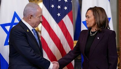 Harris pushes Netanyahu to ease suffering in Gaza: 'I will not be silent'