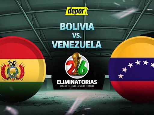 Venevisión EN VIVO, Venezuela vs. Bolivia vía ByM y Pelota Libre TV por Eliminatorias 2026