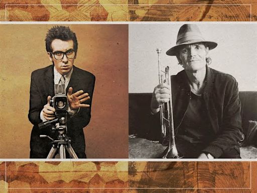 The Elvis Costello song that contains the last recorded performance of Chet Baker