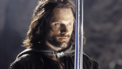Viggo Mortensen uses Aragorn's sword in his new movie, but had to ask Lord of the Rings director Peter Jackson for permission first