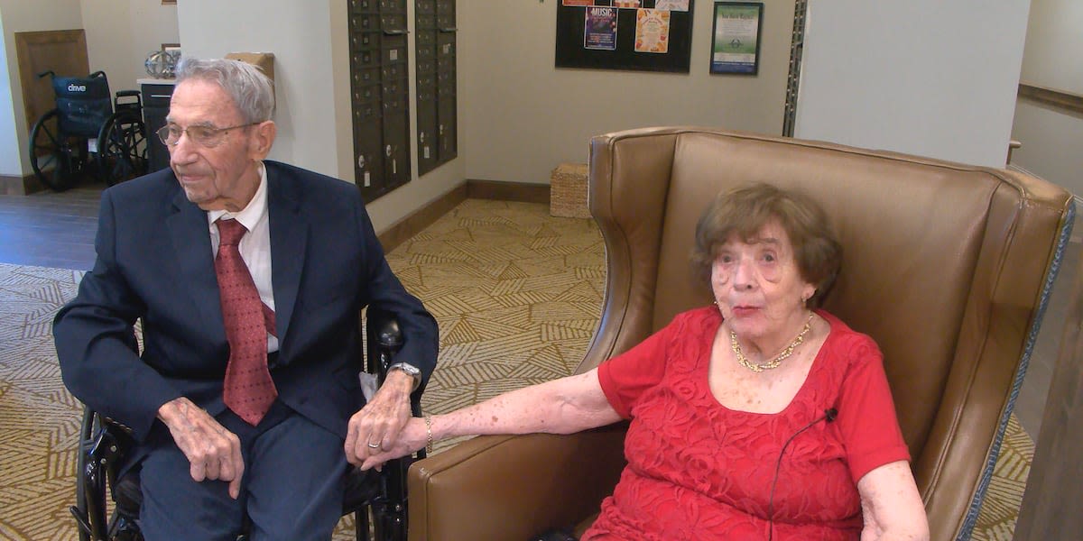 A Peoria couple is celebrating love and 73 years of marriage