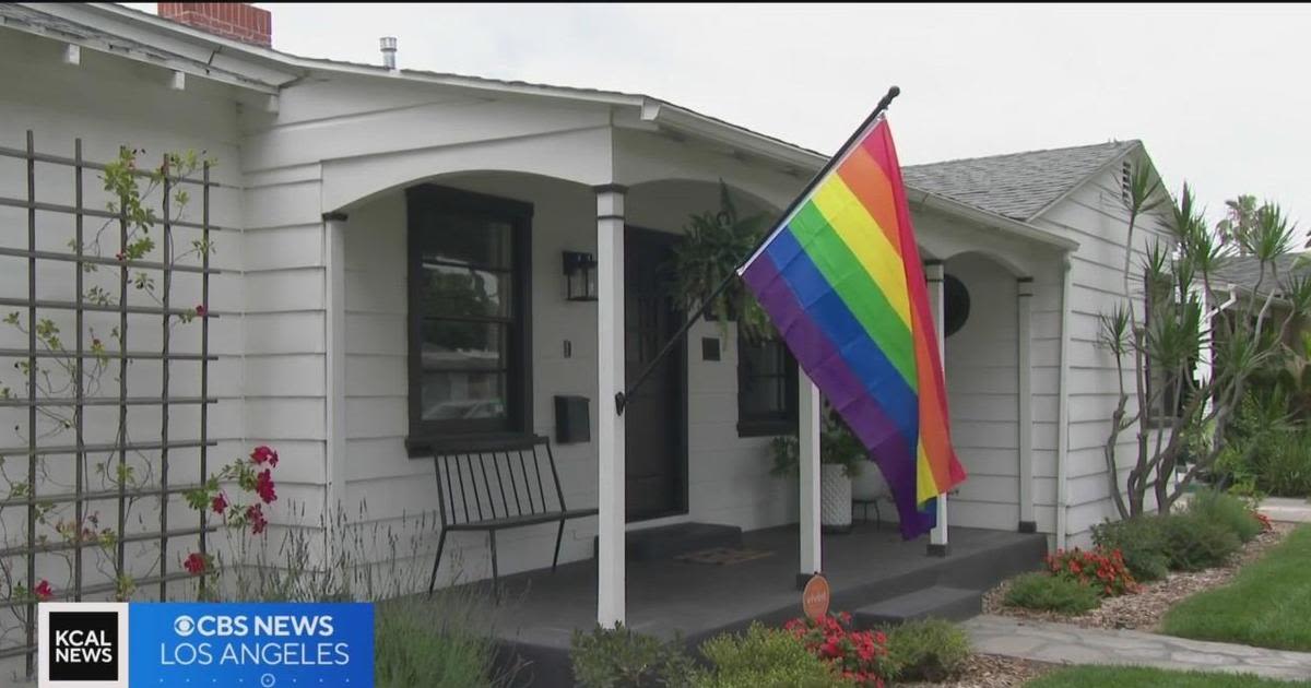 Orange County community rallies behind couple who had Pride flag slashed in front of their home