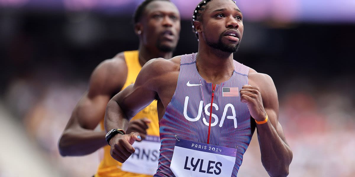 Critics Pile On Noah Lyles After Surprising First-Round 100 Heat At Paris Olympics