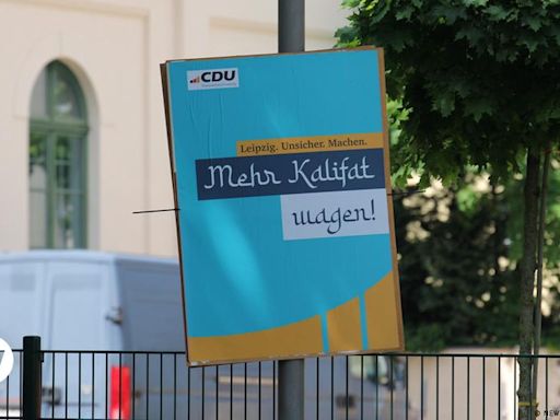 Partido de Merkel denuncia cartazes eleitorais falsos – DW – 26/05/2024