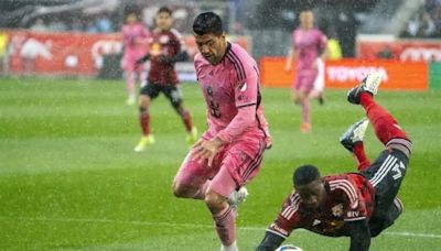 El Inter Miami se ahoga sin Messi y bajo la lluvia