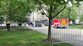 Person named who fell from Ohio Stadium stands during graduation