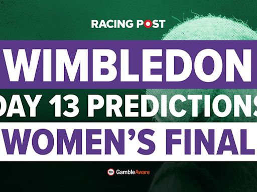 Wimbledon women's final predictions: Tennis betting tips for Barbora Krejcikova vs Jasmine Paolini