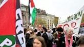 Activist Greta Thunberg was among thousands protesting Israeli participation in the Eurovision song contest