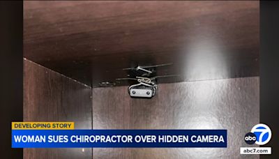 Woman sues Santa Clarita chiropractic business over alleged hidden cameras in bathrooms