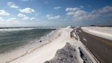 Gulf Islands National Seashore closes after storms put sand and standing water on roadways