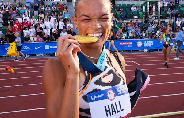 Team USA Olympic heptathlete Anna Hall in images