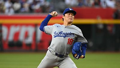 Yoshinobu Yamamoto, Dodgers shut out D-backs to cap stellar road trip