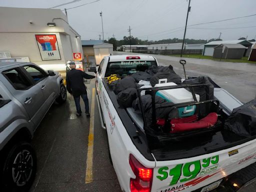 Hurricane Francine takes aim at the Louisiana coast amid fears of storm surge and flooding