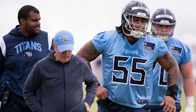 Titans’ JC Latham already showing incredible work ethic