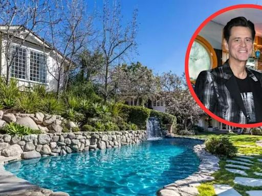 La millonaria mansión de Jim Carrey en Los Ángeles; su habitación es casi un apartamento