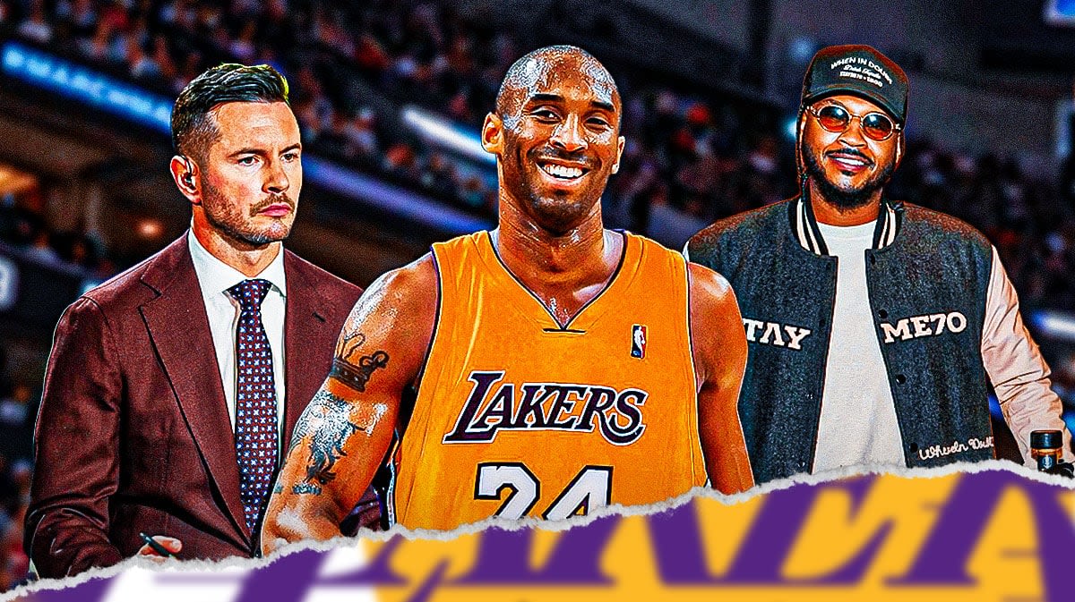 Carmelo Anthony tells NSFW Kobe Bryant-JJ Redick story amid Lakers coaching search