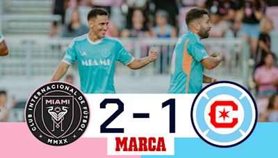 Lionel Messi recibe homenaje y las Garzas ganan I Inter Miami 2-1 Chicago I Resumen y goles I MLS - MarcaTV