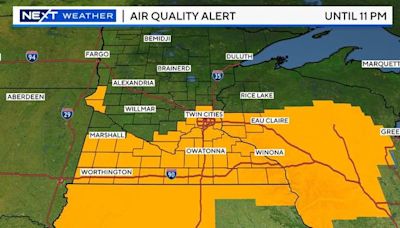 Minnesota's first air quality alert of 2024 was issued. Here's the harm wildfire smoke can cause.