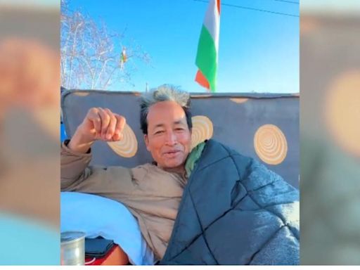 ‘Delhi Chalo Padyatra’ reaches Bilaspur; activist Sonam Wangchuk marches for justice, flags climate crisis