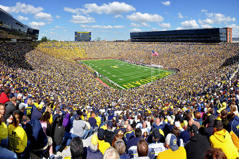 Michigan Football Stadium Wallpaper