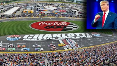 Donald Trump expected to attend Coca-Cola 600 at Charlotte Motor Speedway