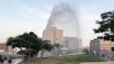 台南安平輸水管突然「爆管」 噴出12公尺驚人水柱「4層樓高」