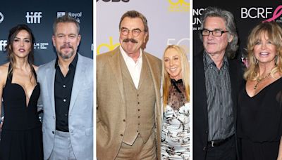 Matt Damon to Tom Selleck: long-lasting celebrity couples that found love in the most unusual ways