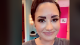 Demi Lovato suffers facial injury caused by a crystal