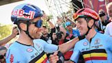 Wout van Aert and Lotte Kopecky recon World Championships route in Scotland