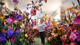 Sarasota's Sandy Payson creates a joyous flower garden in her home — out of paper