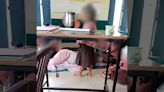 Viral VIDEO: Primary School Teacher Caught Sleeping Inside Class, Kids Fan Her Amid Scorching Heat In UP's Aligarh