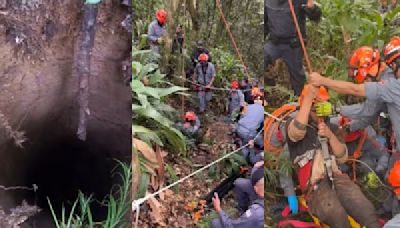 Jovem é resgatado após ficar quatro dias dentro de poço em Santo André