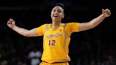 JuJu Watkins' double-double leads top-seeded USC over Kansas 73-55 for trip to women's Sweet 16