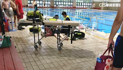 彰北運動中心8旬男泳池溺水 急救後昏迷指數3