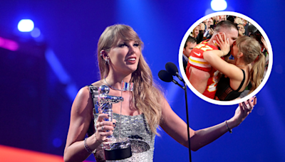 Taylor Swift Shares Heartwarming Shout-Out To 'My Boyfriend' Travis Kelce Amid 2024 MTV VMAs Victory | iHeart