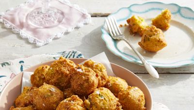 These Hatch Chile-and-Scallion Hush Puppies Are Delightful