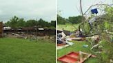 Daños y destrucción en el condado Navarro tras el paso de un tornado
