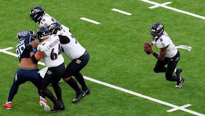 Who will protect Lamar Jackson remains a puzzle for Ravens