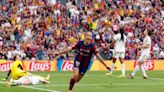 Barcelona vs Lyon LIVE: Women’s Champions League final latest score and goal updates as Bonmati breaks deadlock