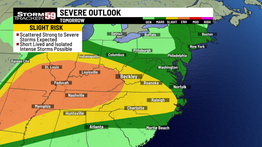 Flood risks, strong winds, and tornado threat top concerns for Wednesday