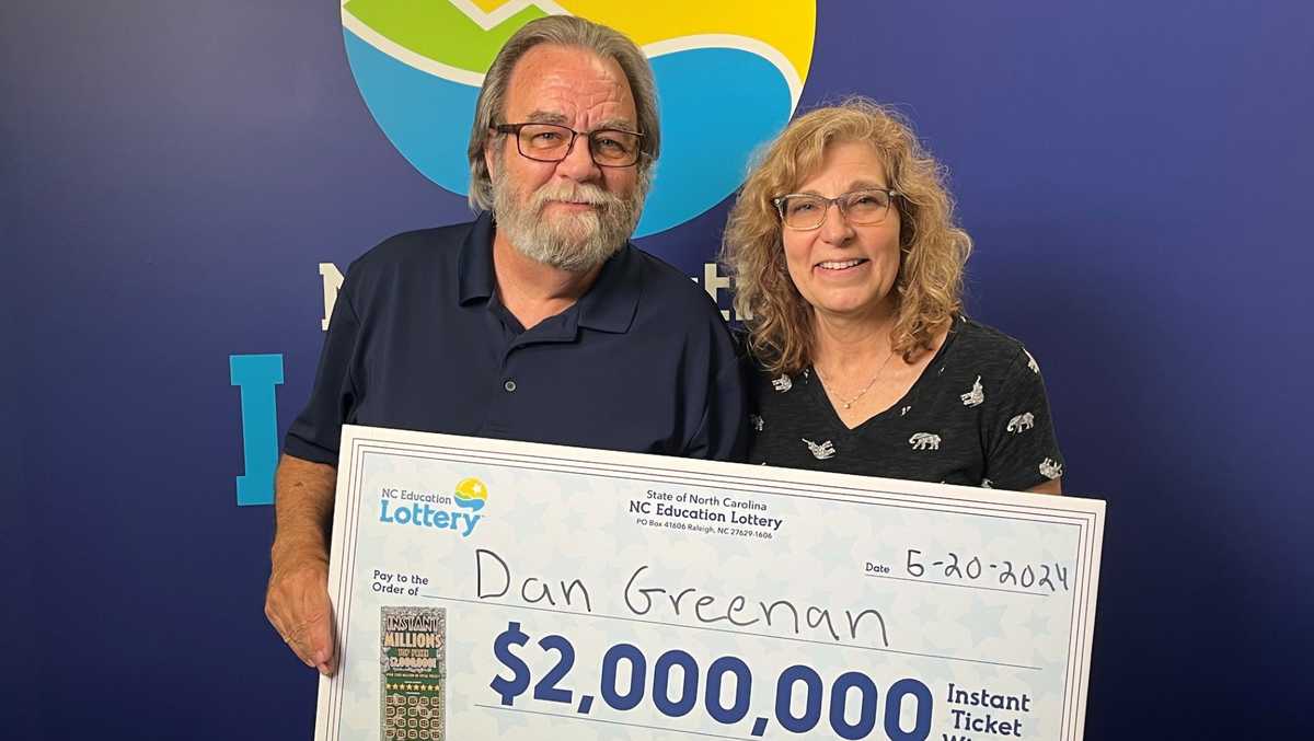 North Carolina man plans to travel to Hawaii and the Grand Canyon after winning $2 million in scratch